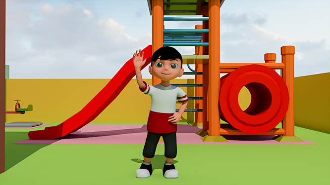 Aiman Tadika Mari Membaca ABC Video