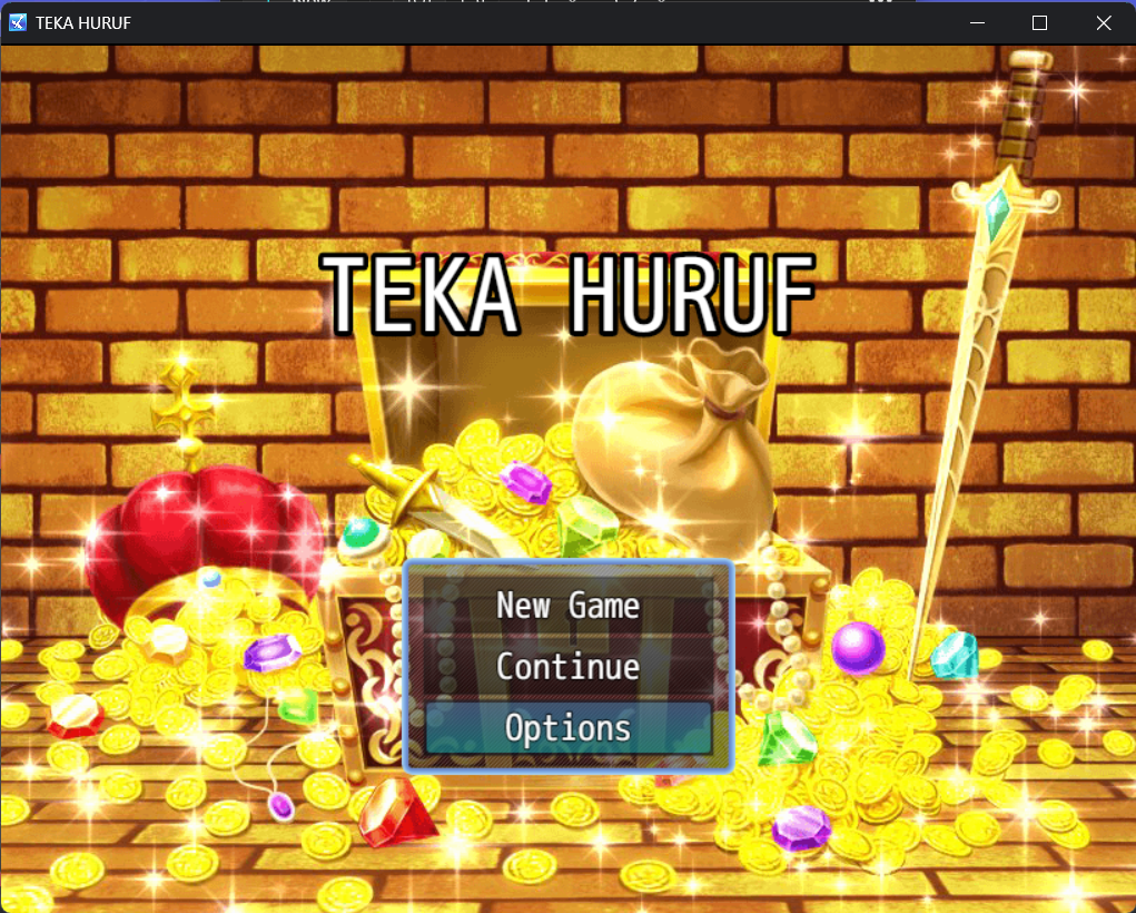Teka Huruf Game Screenshot